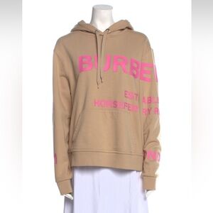 Pink Burberry Hoodie worn once